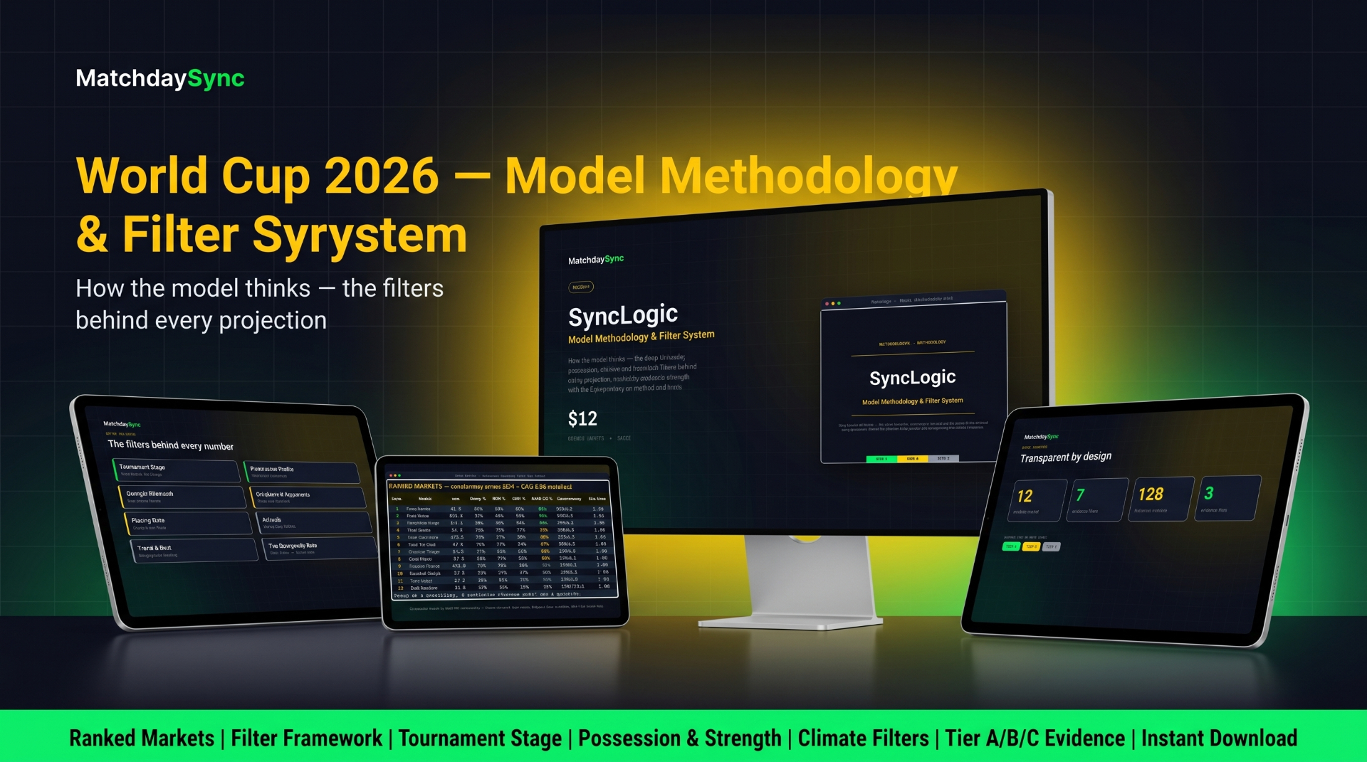 SyncLogic — Model Methodology & Filter System