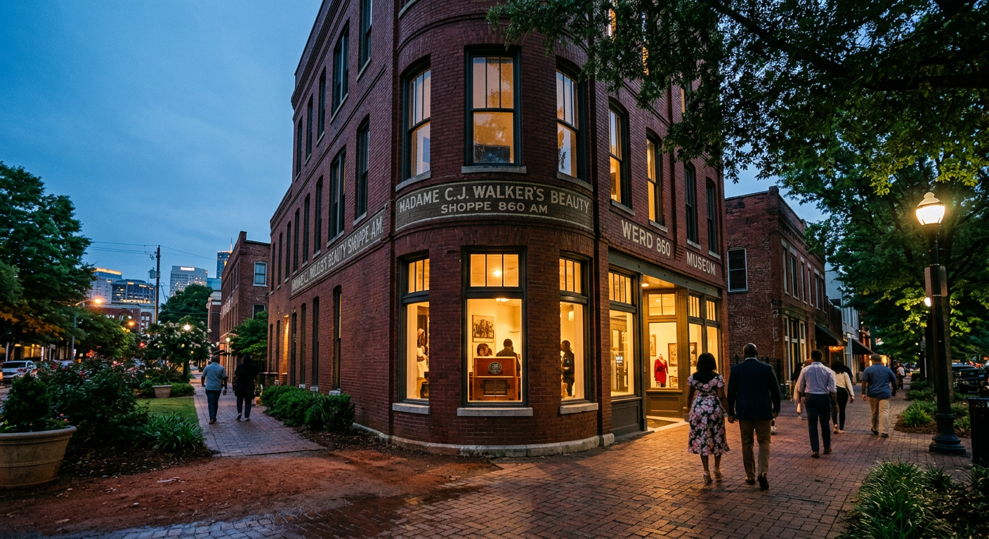 Madame C.J. Walker's Beauty Shoppe and WERDStudio Museum